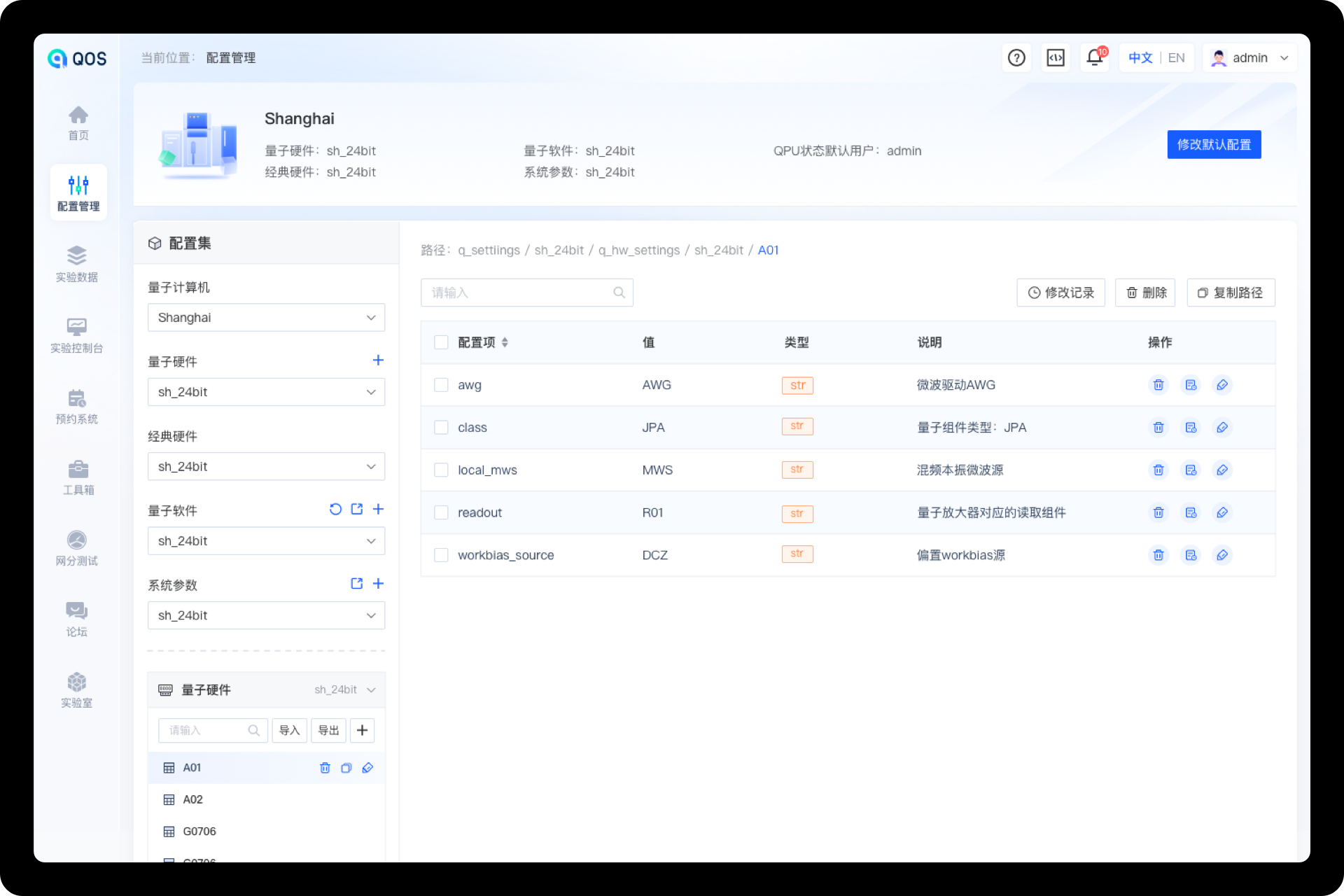 超导量子计算操作系统QOS